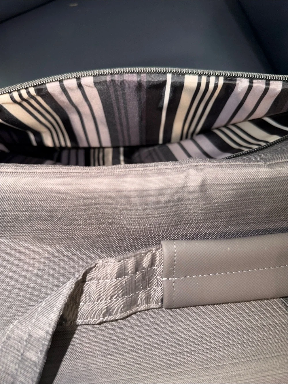 lug Trolley Duffel Bag - Gunmetal Grey - NWT